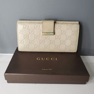 Gucci wallet and chain